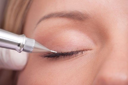 Permanent Makeup on Eye Liner   Gloria Brennan Permanent Make Up Of Maryland